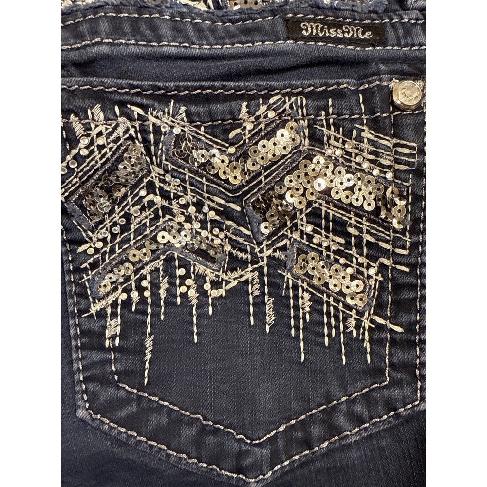 jEANS eASY bOOT cUT wOMENS 32x30 Miss Me mid rise jE8296ER nWOT